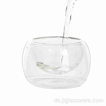 Kleine Teetasse aus Isolierglas